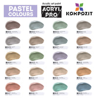Pastelna akrilna barva ACRYL PRO ART Kompozit 75 ml