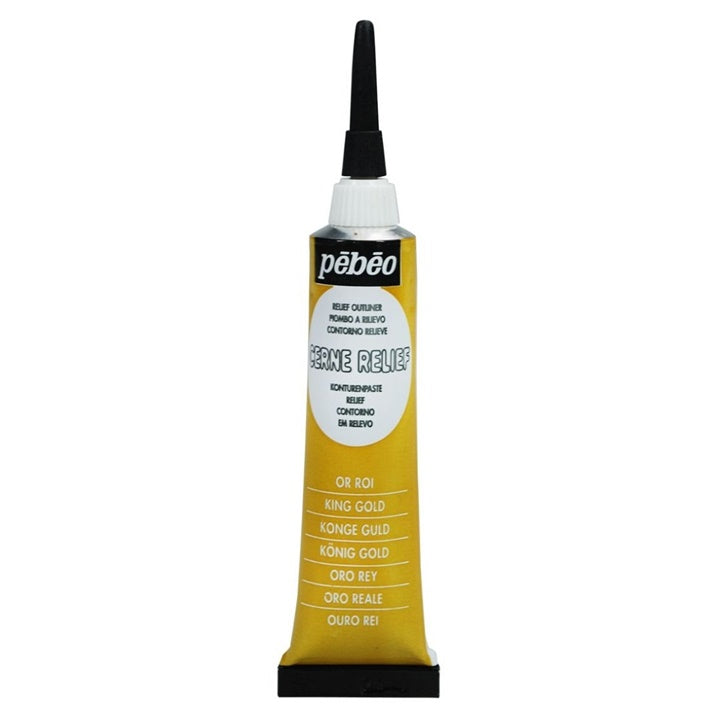 Kontura Pebeo Cerne Relief 20 ml – King Gold