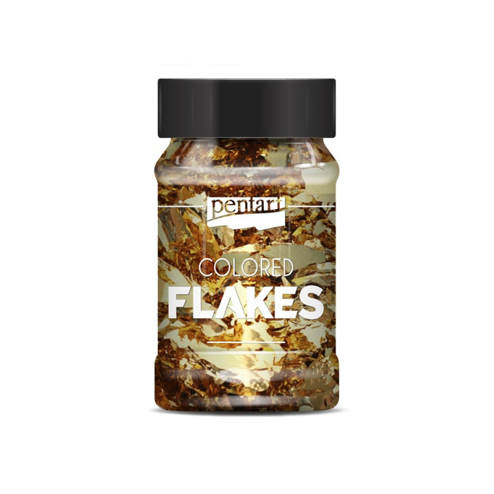 Kosmiči iz kovinske folije Pentart 100 ml | različni odtenki
