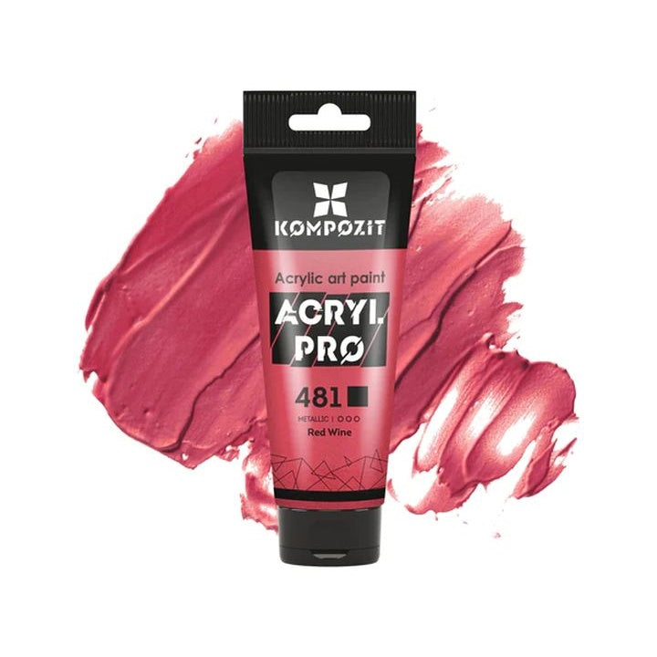 Kovinska akrilna barva ACRYL PRO ART Composite 75 ml | različni odtenki – pogled 14