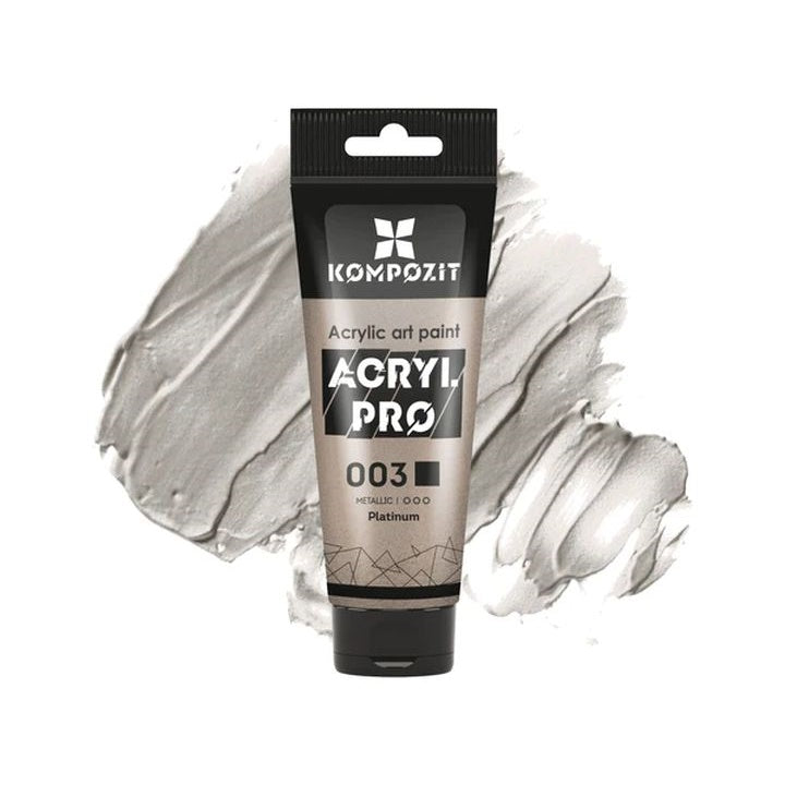 Kovinska akrilna barva ACRYL PRO ART Composite 75 ml | različni odtenki – pogled 4