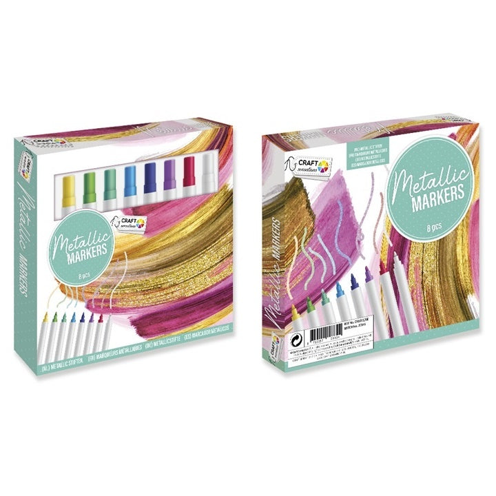 Kovinski flomastri Craft Sensations - komplet 8 kosov