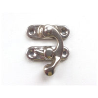 Kovinsko zapiralo iz niklja 2.9 x 3.2 cm - 1 kos