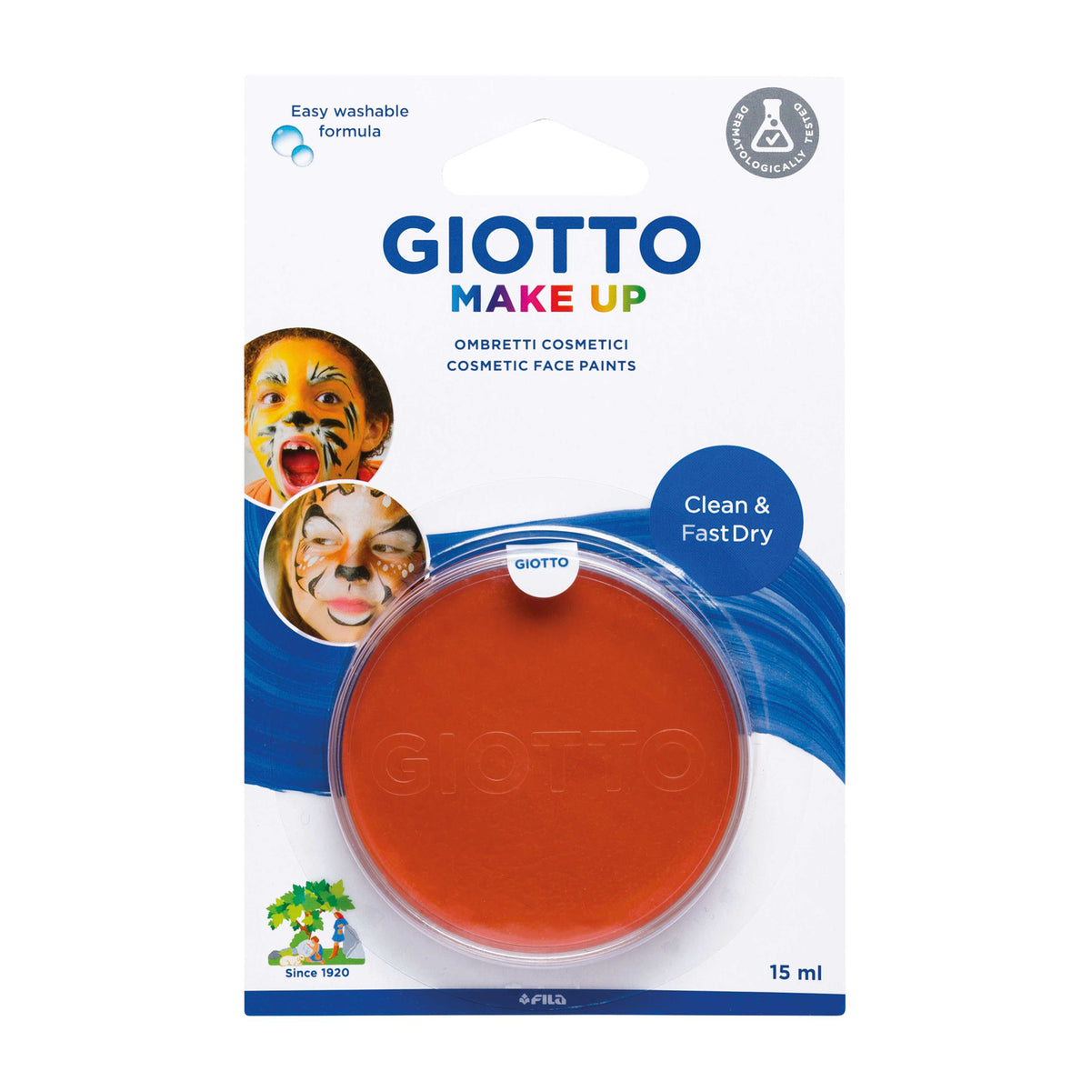 Kozmetična kremna barva za obraz GIOTTO Make Up 15 ml – oranžna