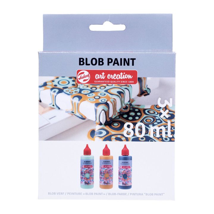 Kreativni set Art Creation Blob Paint meta 3 x 80 ml