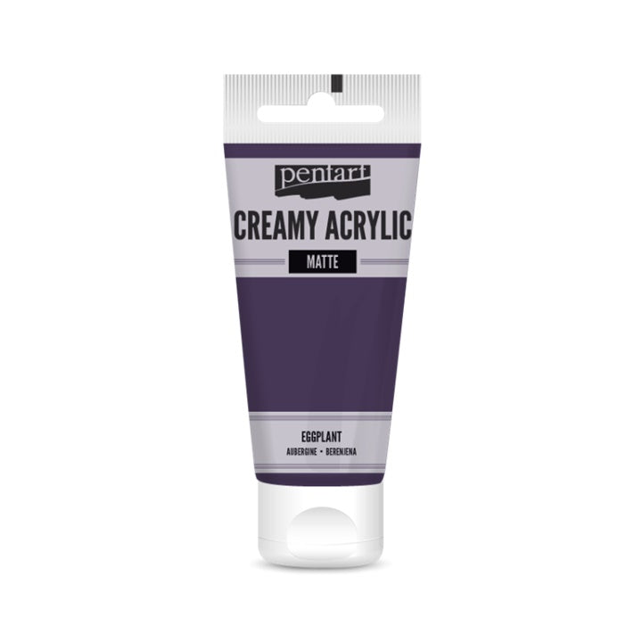 Kremasta mat akrilna barva Pentart 60 ml | izberite odtenek – pogled 11