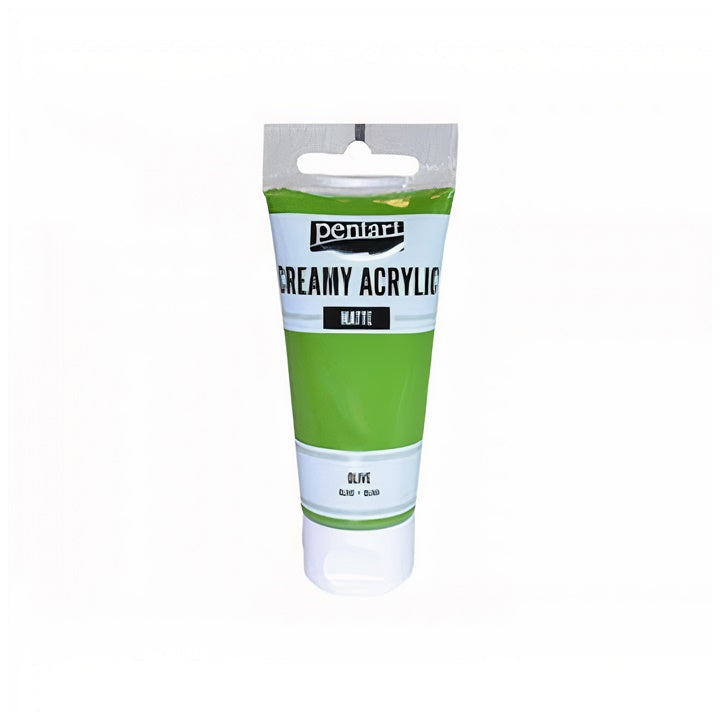 Kremasta mat akrilna barva Pentart 60 ml | izberite odtenek – pogled 3