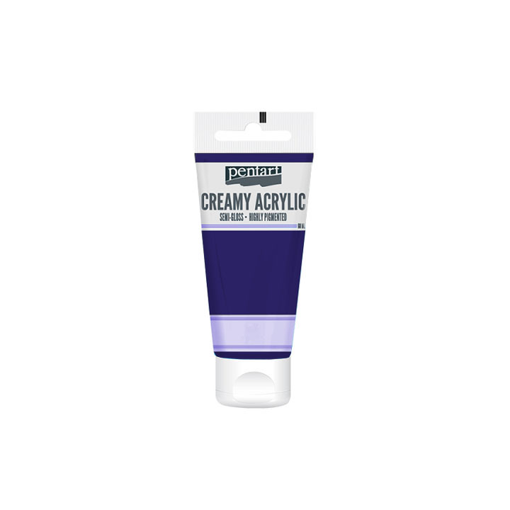 Kremasta polsijajna akrilna barva Pentart 60 ml | izberite odtenek – pogled 12