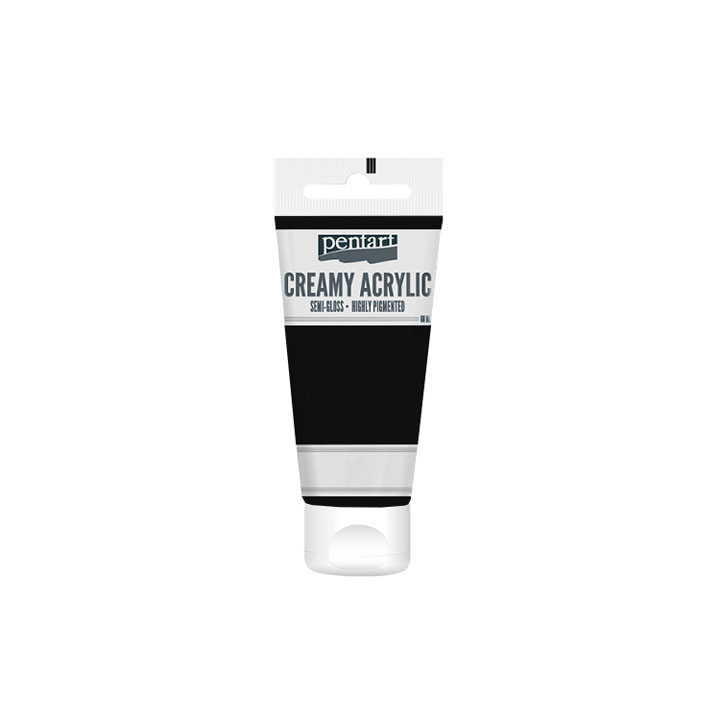 Kremasta polsijajna akrilna barva Pentart 60 ml | izberite odtenek – pogled 13