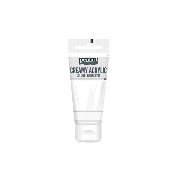 Kremasta polsijajna akrilna barva Pentart 60 ml | izberite odtenek – pogled 14