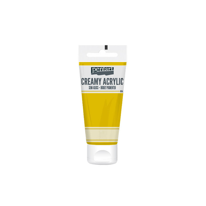 Kremasta polsijajna akrilna barva Pentart 60 ml | izberite odtenek – pogled 17
