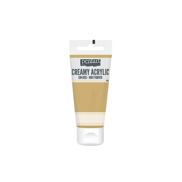 Kremasta polsijajna akrilna barva Pentart 60 ml | izberite odtenek – pogled 23