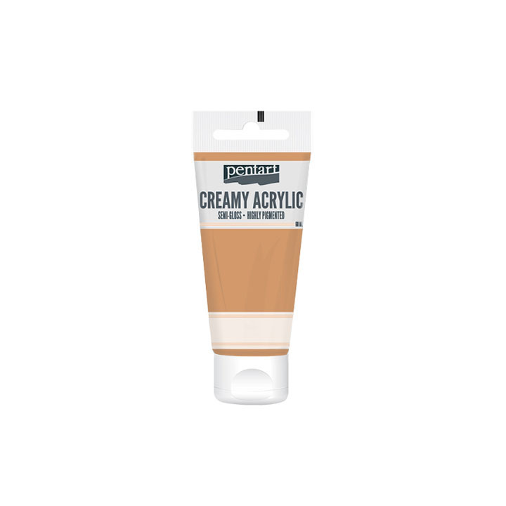 Kremasta polsijajna akrilna barva Pentart 60 ml | izberite odtenek – pogled 25