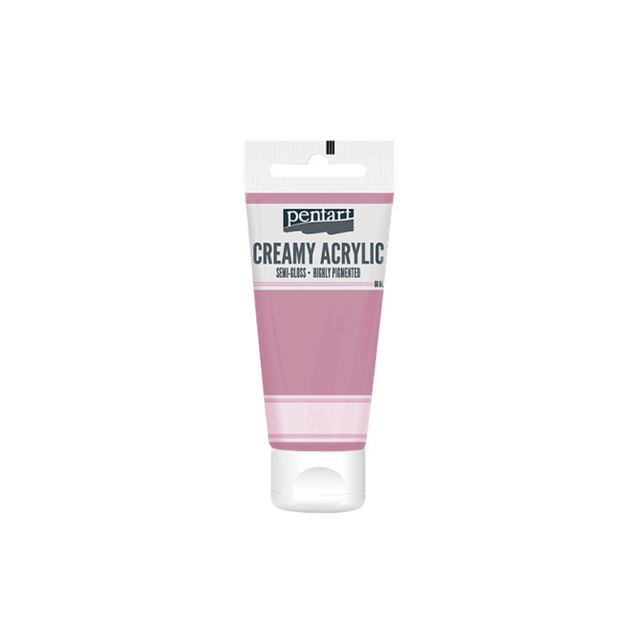 Kremasta polsijajna akrilna barva Pentart 60 ml | izberite odtenek – pogled 27