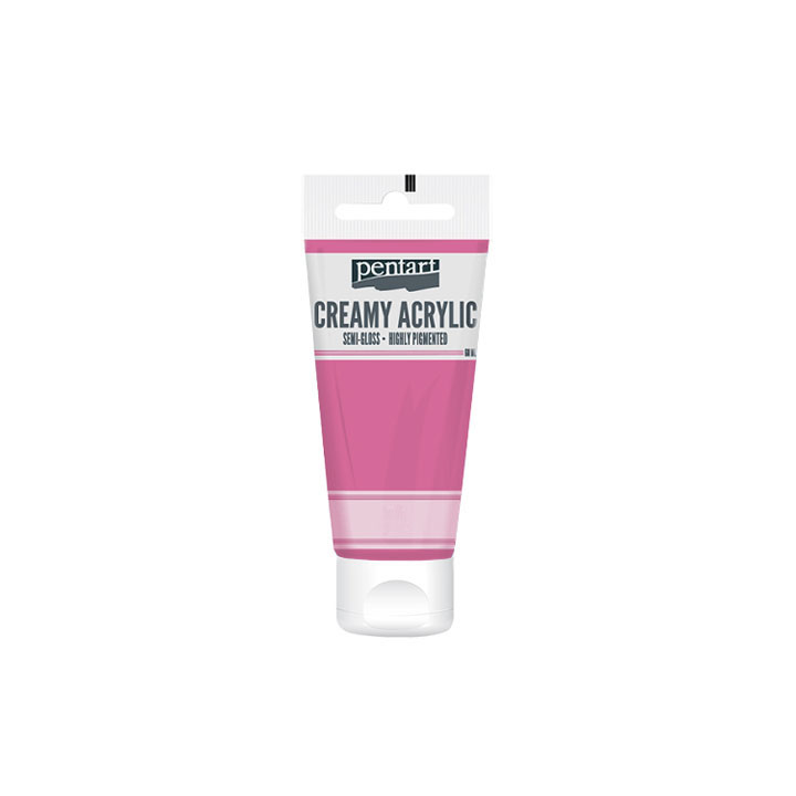 Kremasta polsijajna akrilna barva Pentart 60 ml | izberite odtenek – pogled 28