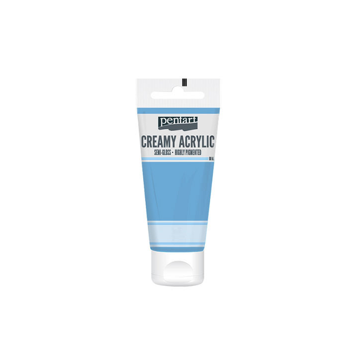 Kremasta polsijajna akrilna barva Pentart 60 ml | izberite odtenek – pogled 29