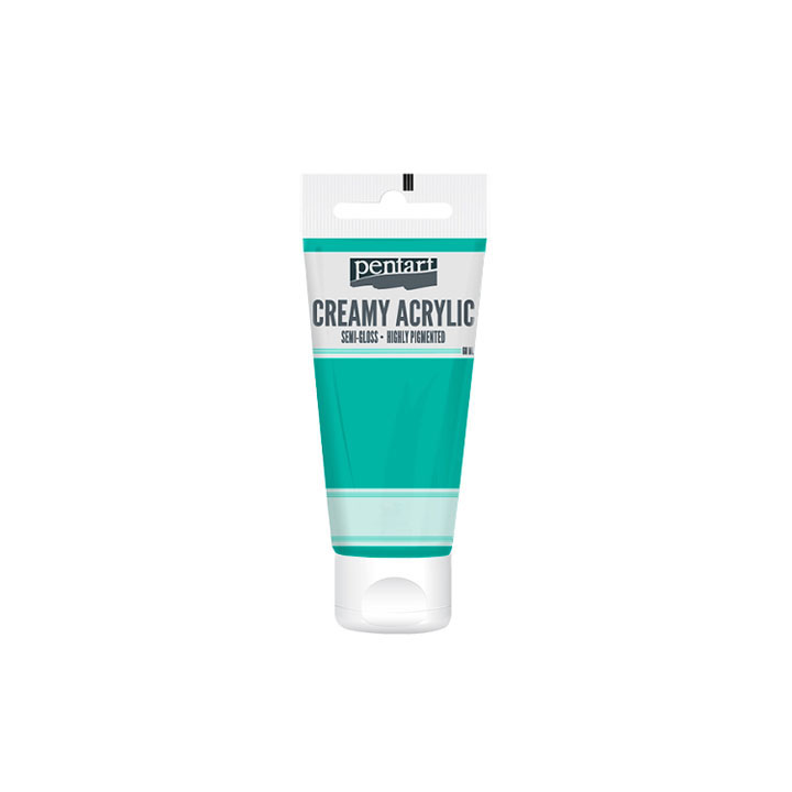 Kremasta polsijajna akrilna barva Pentart 60 ml | izberite odtenek – pogled 31