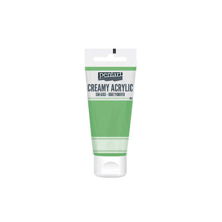 Kremasta polsijajna akrilna barva Pentart 60 ml | izberite odtenek – pogled 32