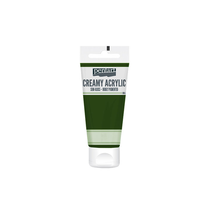 Kremasta polsijajna akrilna barva Pentart 60 ml | izberite odtenek – pogled 33