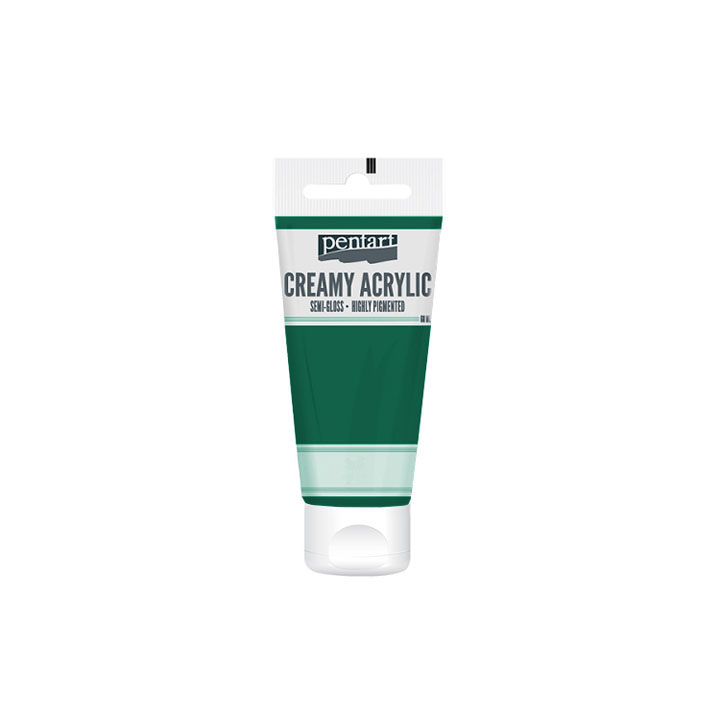 Kremasta polsijajna akrilna barva Pentart 60 ml | izberite odtenek – pogled 6