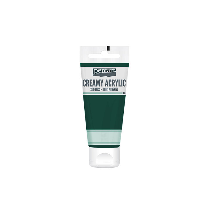 Kremasta polsijajna akrilna barva Pentart 60 ml | izberite odtenek – pogled 7
