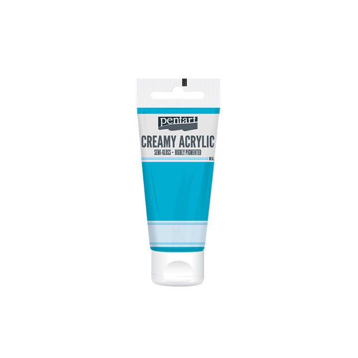 Kremasta polsijajna akrilna barva Pentart 60 ml | izberite odtenek – pogled 8
