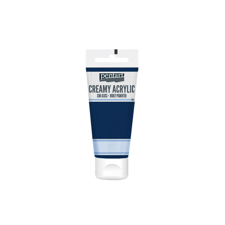 Kremasta polsijajna akrilna barva Pentart 60 ml | izberite odtenek – pogled 9