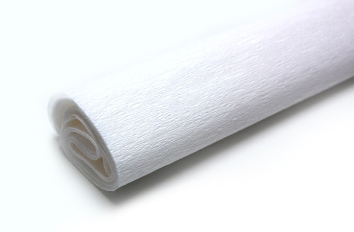 Krep papir 50 x 200 cm - bel
