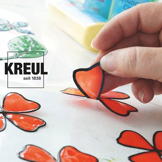 KREUL Barva za steklo z učinki 80 ml | Različni odtenki – pogled 4