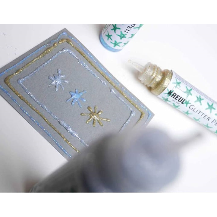 KREUL Glitter Pen v tubi | Različni odtenki – pogled 2