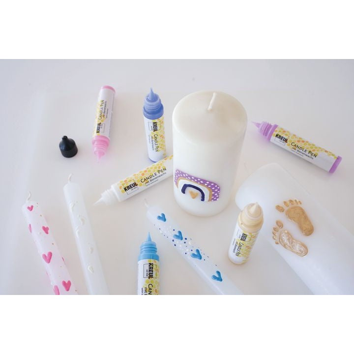 KREUL Pisalo za sveče Set 6 x 25 ml Hello Baby – pogled 3