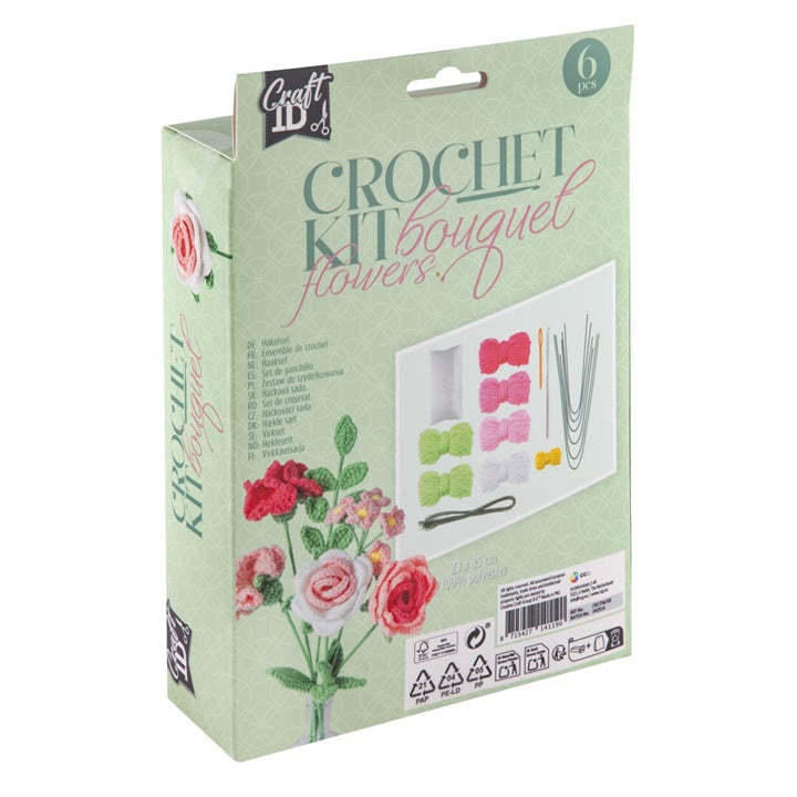 Kvačkanje šopek Set – pogled 2