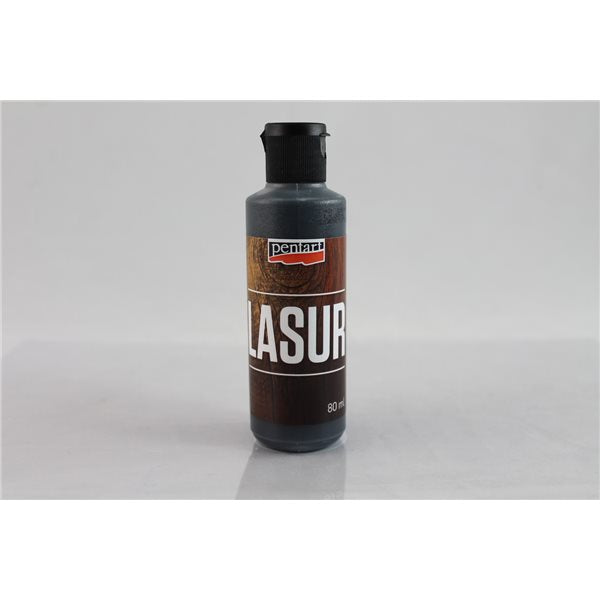 Glazura za les - 80 ml – Ebony