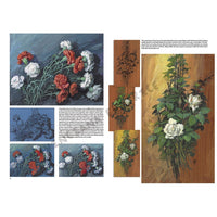 Leonardo Collection 21 Flowers Drawing Book – pogled 2