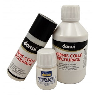 Lepilo z lakom za decoupage 2in1 DARWI | izberite vsebino