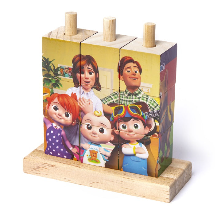 Lesena sestavljanka COCOMELON – pogled 3