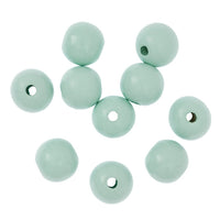 Lesene kroglice 2,5 cm - paket 10 kosov | Različne barve | Različne barve – pogled 8