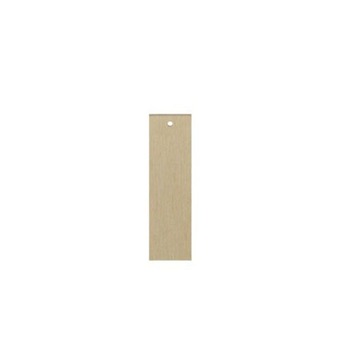 Leseni izdelki za izdelavo nakita - pravokotnik 5.5 cm