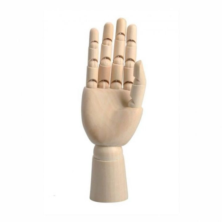 Leseni model roke - moška desna roka 30,5 cm
