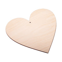 Leseni ornament 10 cm - srce