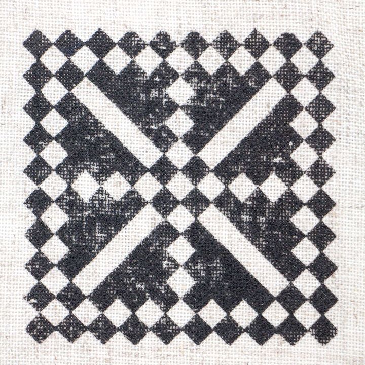 Leseni žig ROSA TALENT št. 2 Geometrija 7,5x7,5 cm – pogled 2