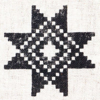 Leseni žig ROSA TALENT št. 4 Geometrija 6,5x6,5 cm – pogled 2