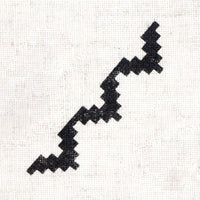 Leseni žig ROSA TALENT št. 6 Geometrija 7,5x1,5 cm – pogled 2