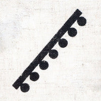Leseni žig ROSA TALENT št. 8 Geometrija 7x1,2 cm – pogled 2