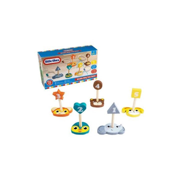LITTLE TIKES lesena igra metanja obročkov – pogled 2