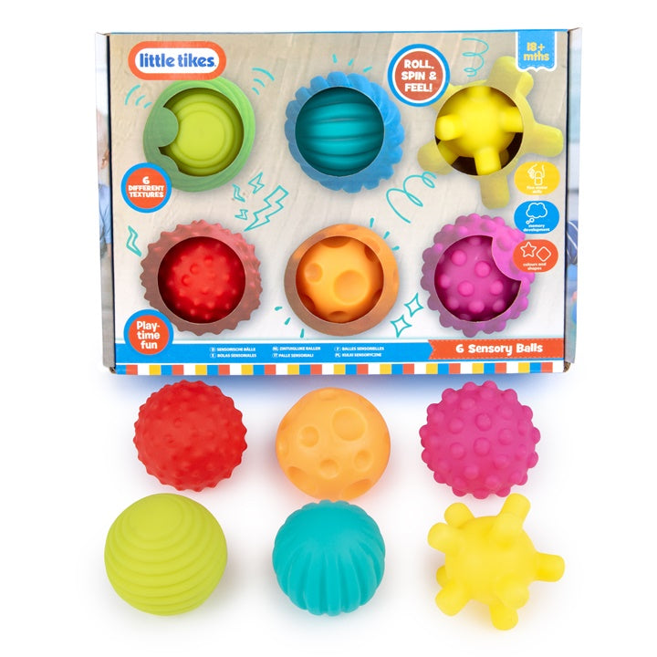 LITTLE TIKES Senzorične žogice 6 kosov – pogled 2