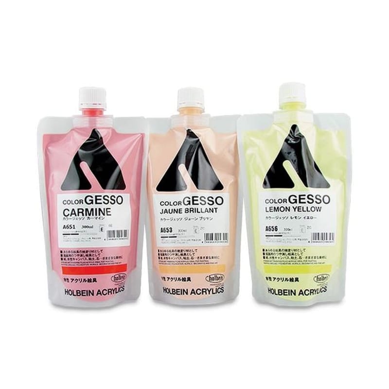 Akrylová farba Gesso - HOLBEIN 300 ml