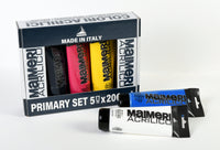 Maimeri Acrilico set akrilnih barv Primary 200 ml