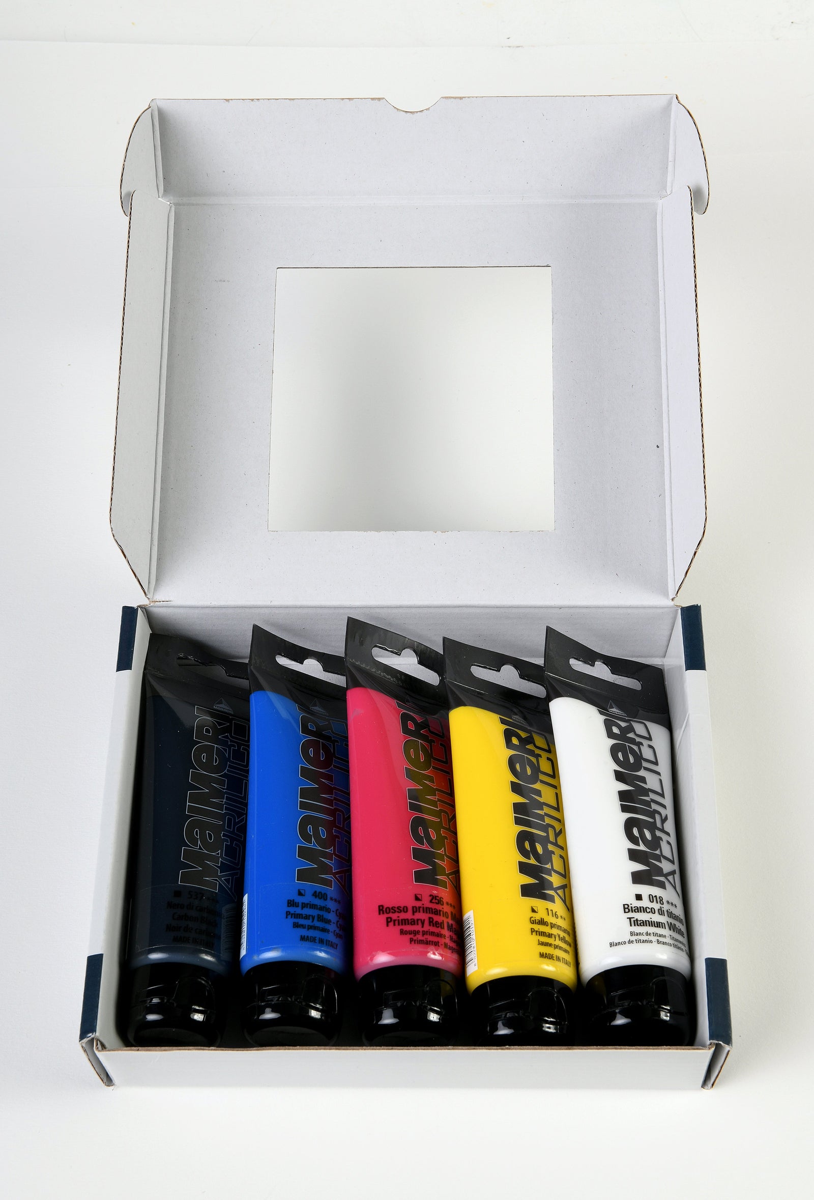 Maimeri Acrilico set akrilnih barv Primary 200 ml