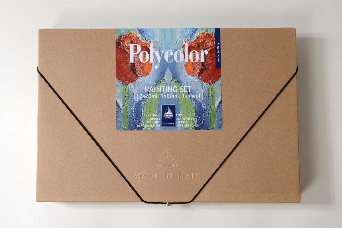 Set akrilnih barv MAIMERI Polycolor – Slikanje